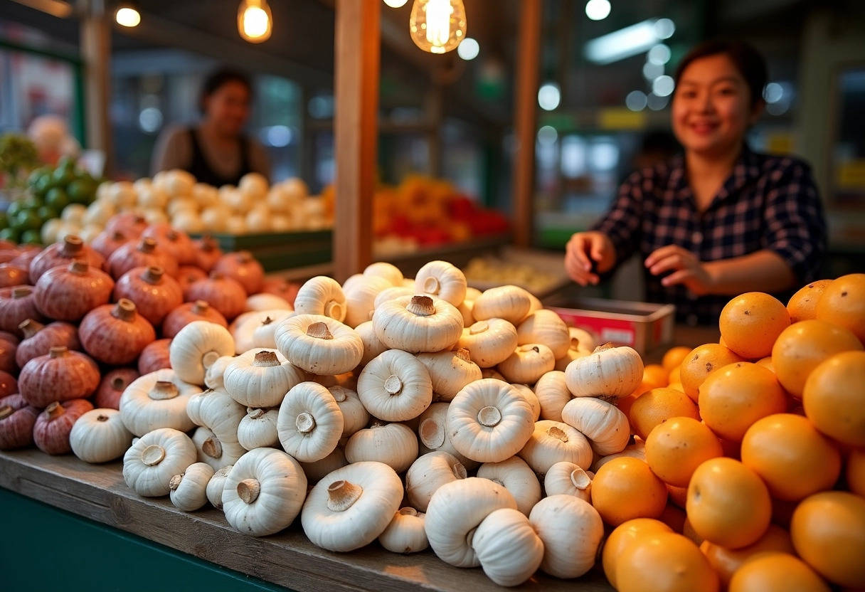 champignons chinois